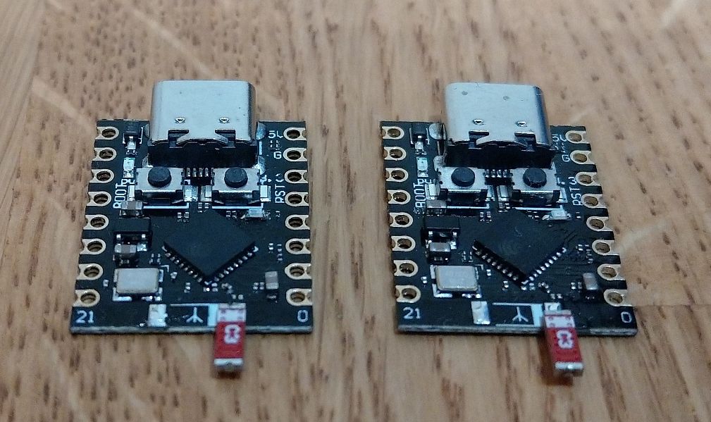 Модули ESP32C3 с исправленной ориентацией антенны