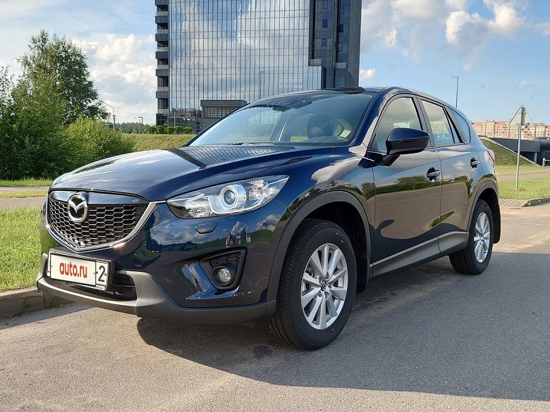 В России выставили на продажу 10-летнюю Mazda CX-5, которая ездила только один раз