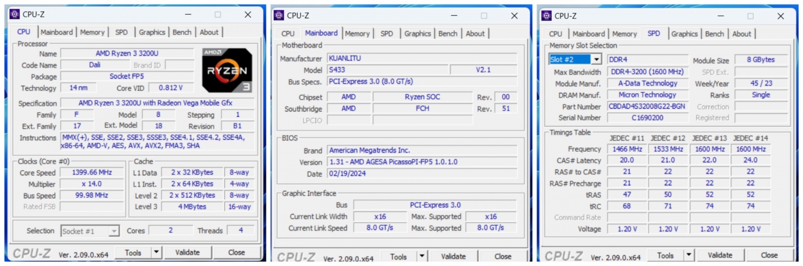 Что внутри ноутбука KUANLITU S433? Разборка компактной модели на базе AMD Ryzen R3-3200U - 8