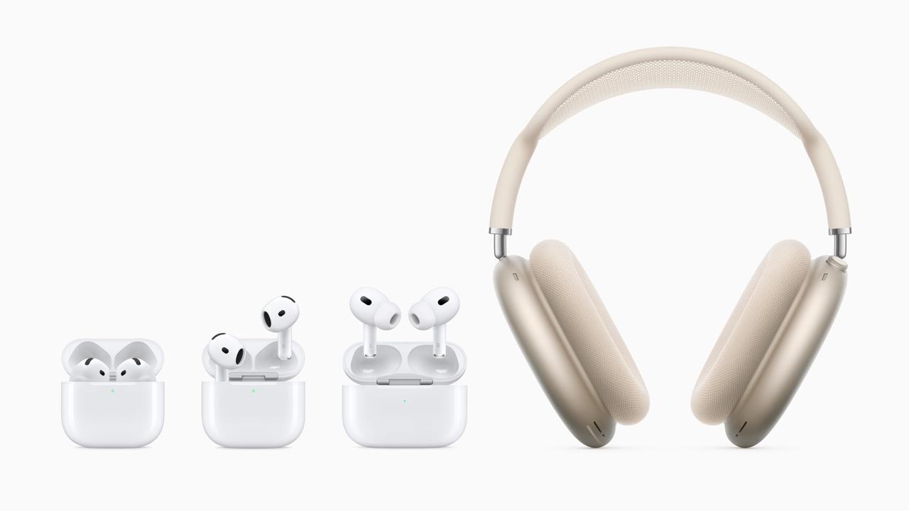 Вся линейка актуальных AirPods теперь выглядит так