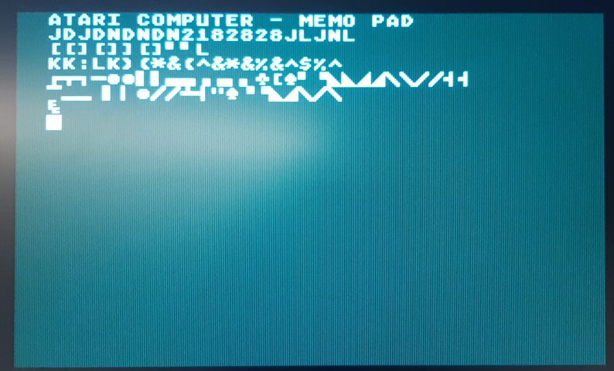 Atari MEMO PAD