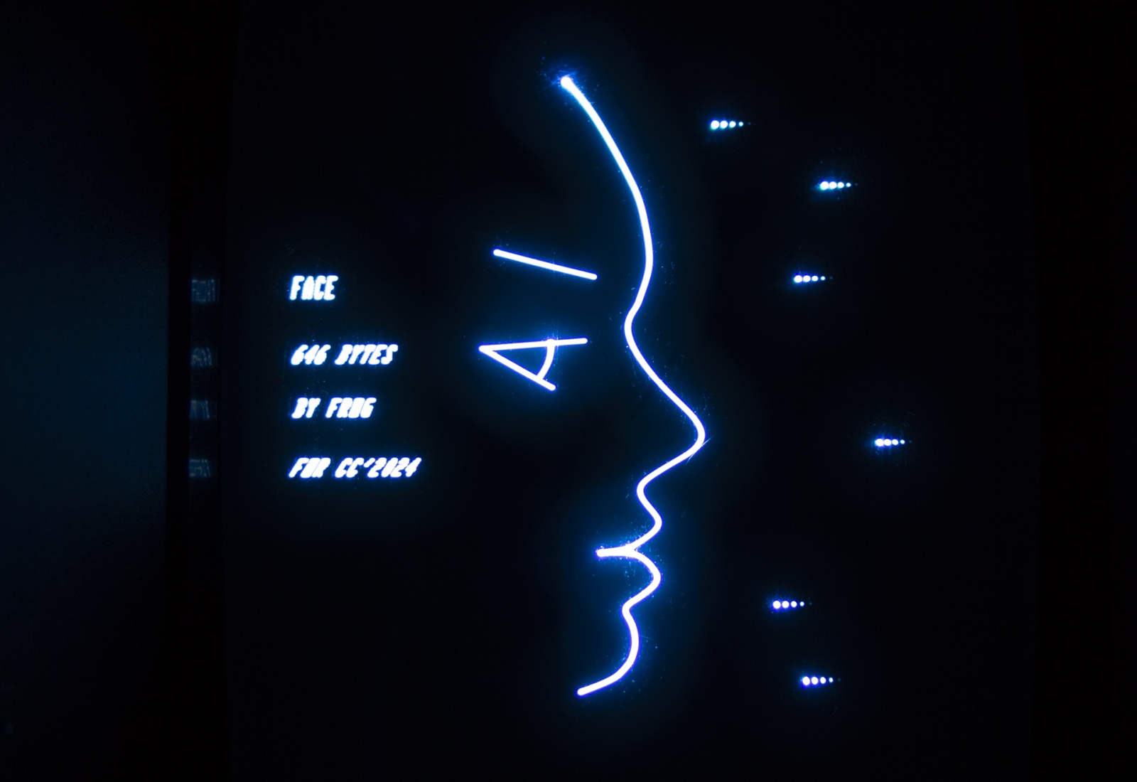 Face by Frog (Vectrex, Motorola 6809)