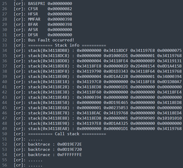 stacktrace