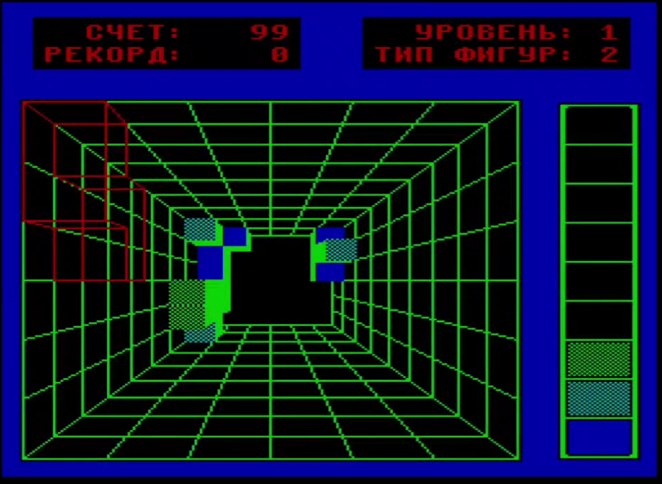 3D Tetris на pico-bk