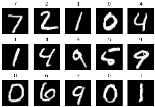 Пример данных MNIST