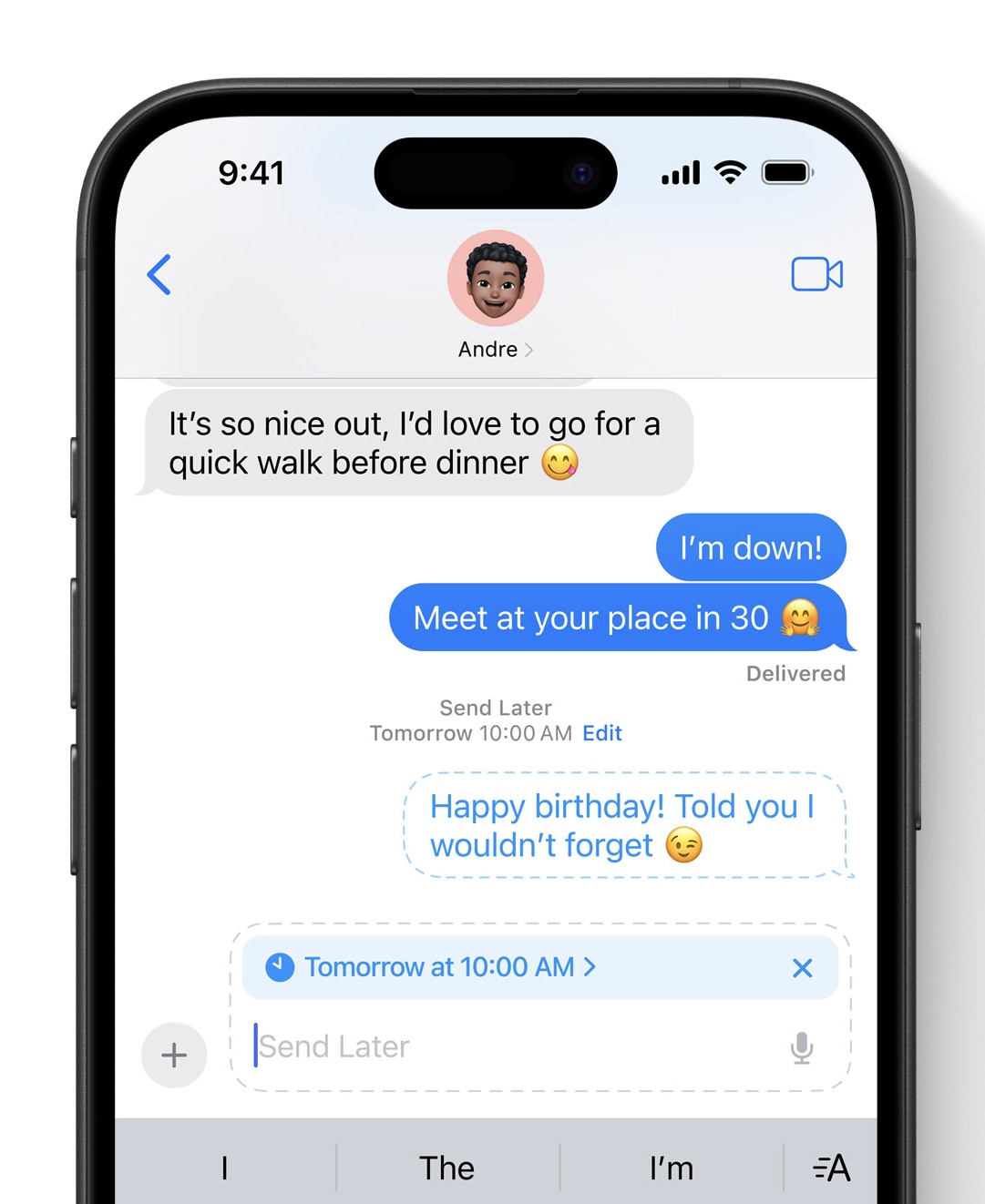 Отложенная отправка сообщений в iMessage!