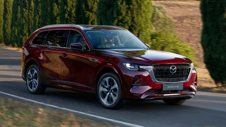 Mazda CX-80 представили в Европе. Объявлены цены