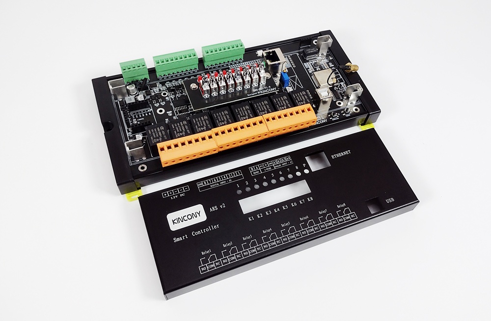 KC868-A8S V2: стиляга в металлическом прикиде (третье поколение контроллеров Kincony) - 5