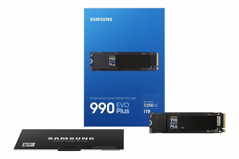 Представлен SSD Samsung 990 EVO Plus. Объявлены цены