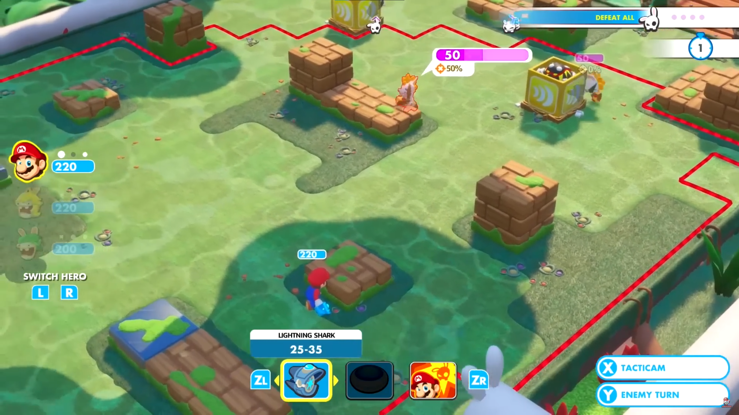 Дизайн сражений и пазлов в Mario + Rabbids: Kingdom Battle - 9