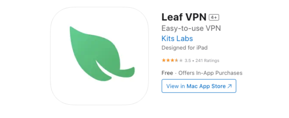 Логотип Leaf VPN