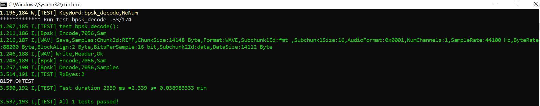 Декодирование BPSK Модуляции из Звука (или передача данных по воздуху) - 19