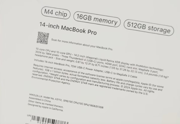 Крупнейшая утечка Apple с 2010 года? Россияне продолжают показывать MacBook Pro на чипе M4 задолго до официального анонса