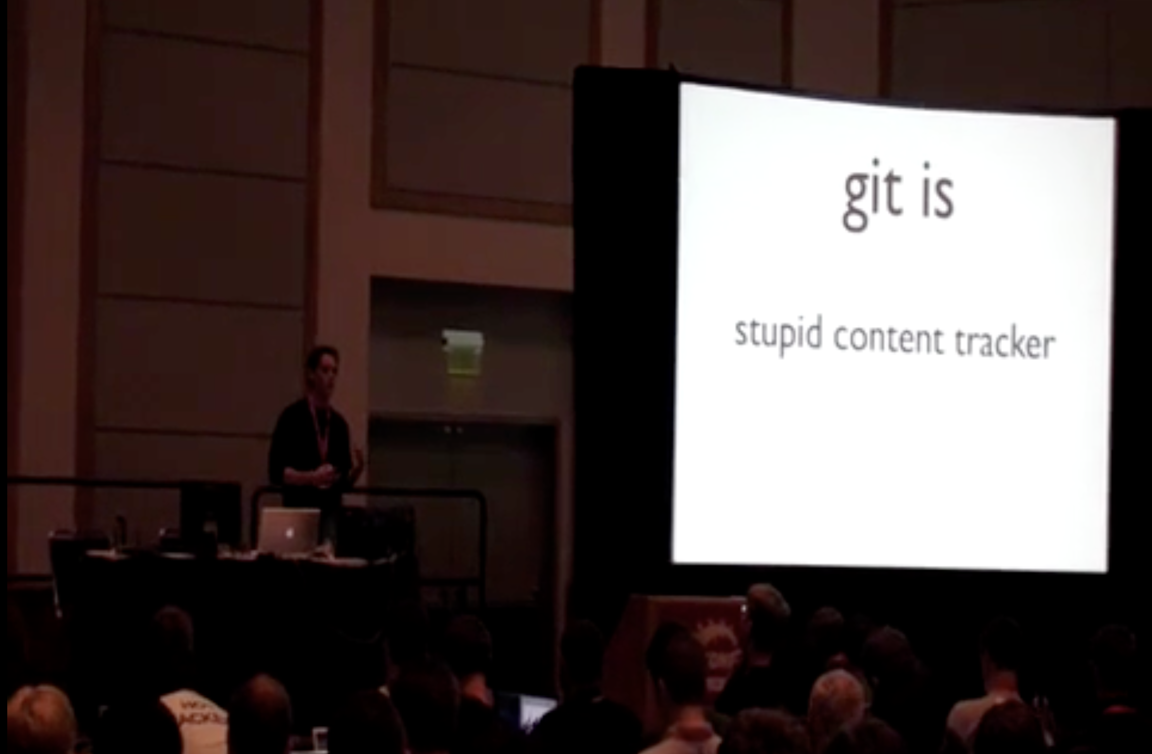 Малыш Скотт рассказывает о Git на RailsConf 2008