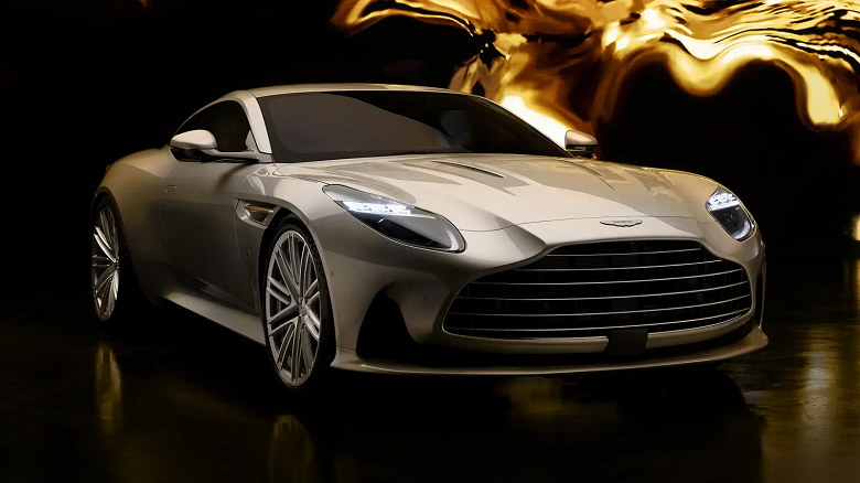 Представлен Aston Martin DB12 Goldfinger в честь Джеймса Бонда