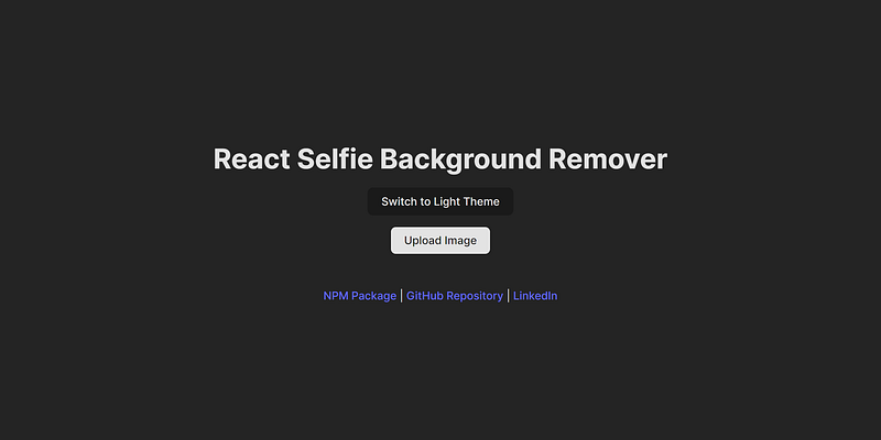 Введение в AI Background Remover с использованием TensorFlow.js для React-приложений - 1