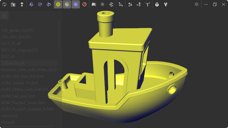 SolidModelBrowser — удобный просмотр STL, 3MF, OBJ, особенно для тех, у кого завёлся 3D принтер - 1