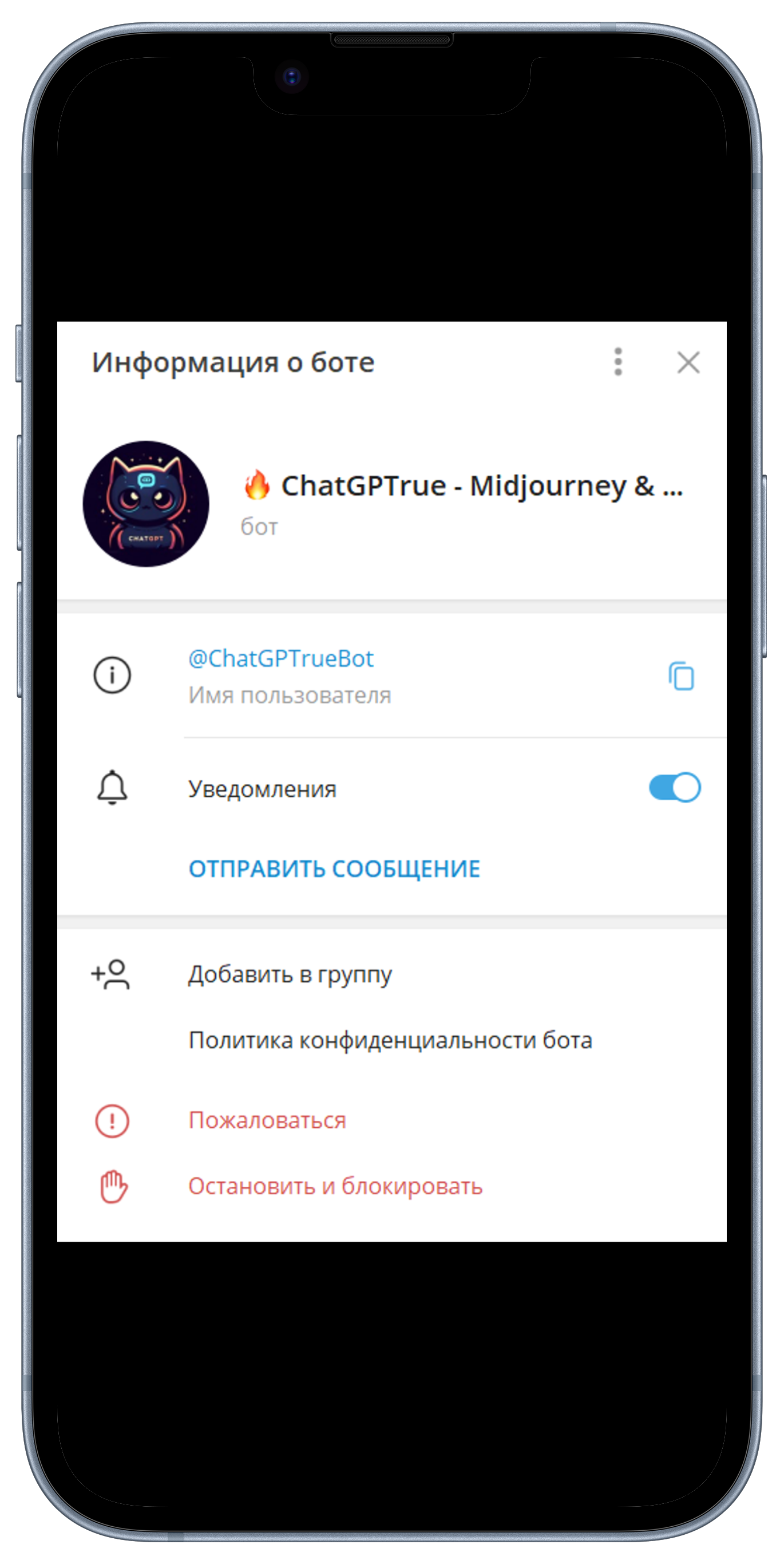 Chat GPTTrueBot — Отличный многофункциональный бот с множеством нейросетей для текстов, изображений и аудио  