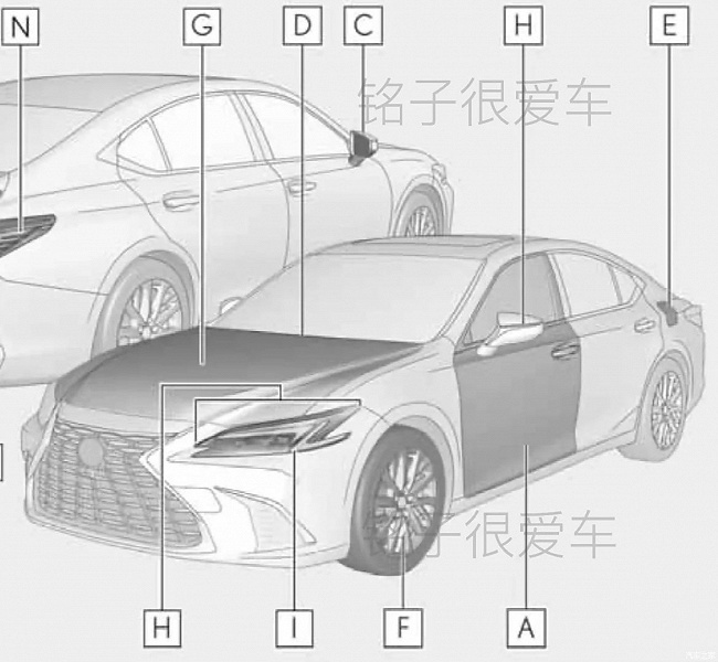 Таким будет новый Lexus ES 2025: первые изображения