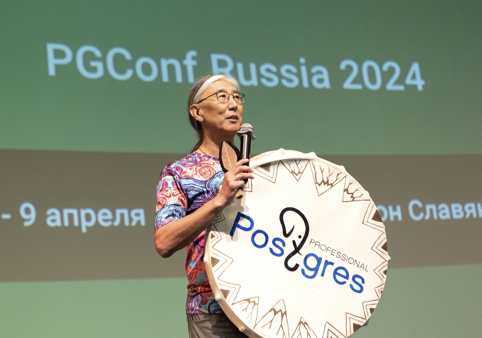 Олег Бартунов на конференции PGConf.Russia 2024