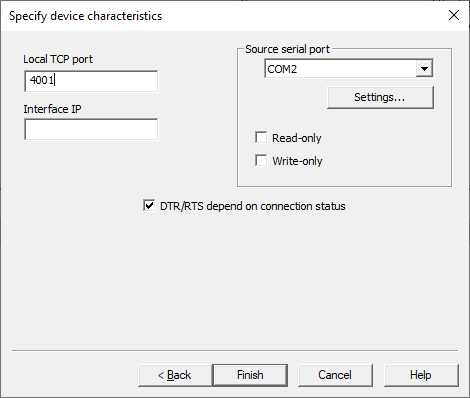 Настройка симуляции Modbus RTU over TCP-IP - 5