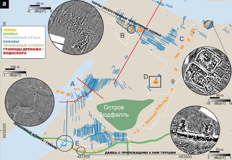 Карта Рунгхольда, выполненная на основе современных исследований (2024 г.)