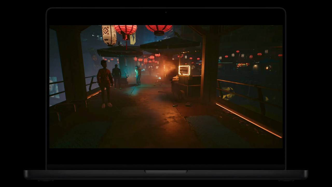 Кстати, игра Cyberpunk 2077 станет доступна на Mac с чипами M-серии в начале следующего года!