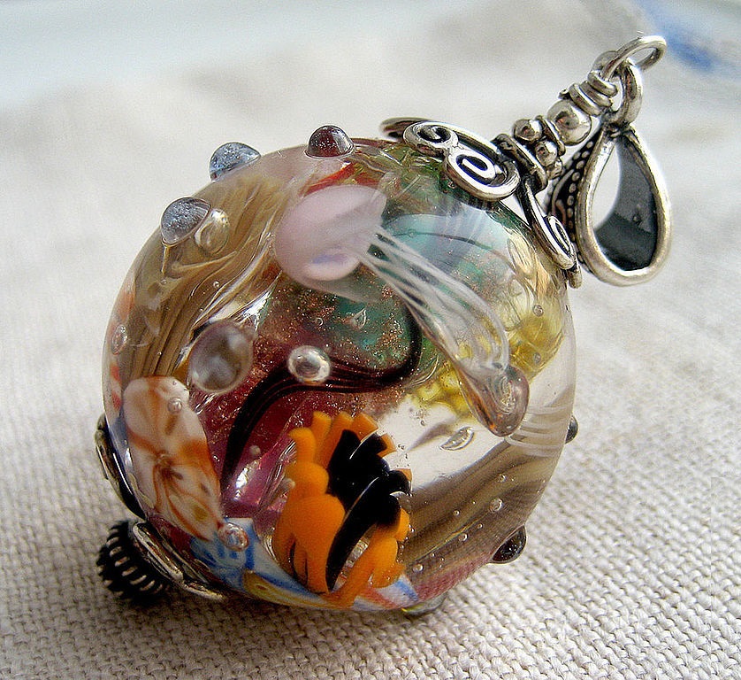 Lampwork — декоративная стеклодувная техника. Часть 2. Основные приёмы, работы заключительные - 10