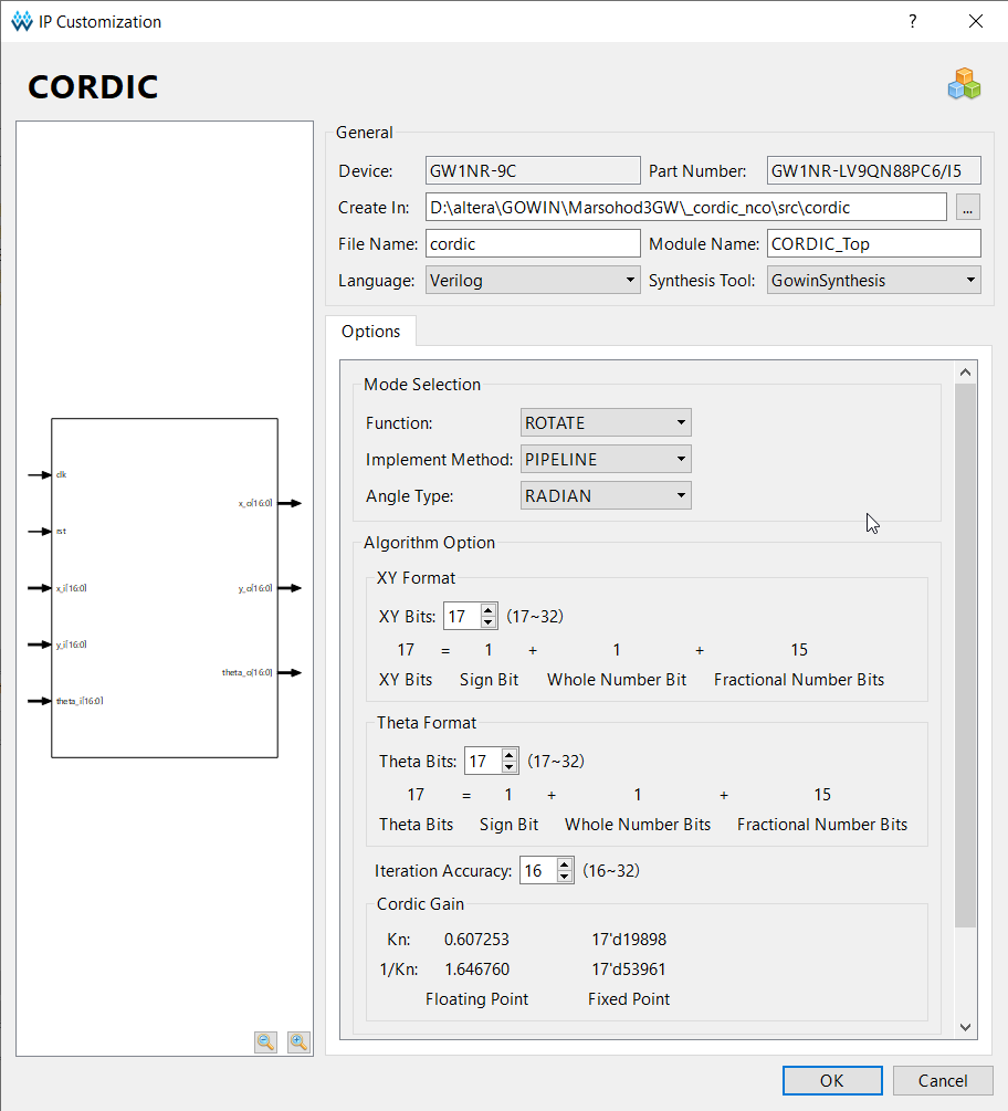 SDR радиоприёмник в FPGA плате Марсоход3GW2 (Gowin) - 4