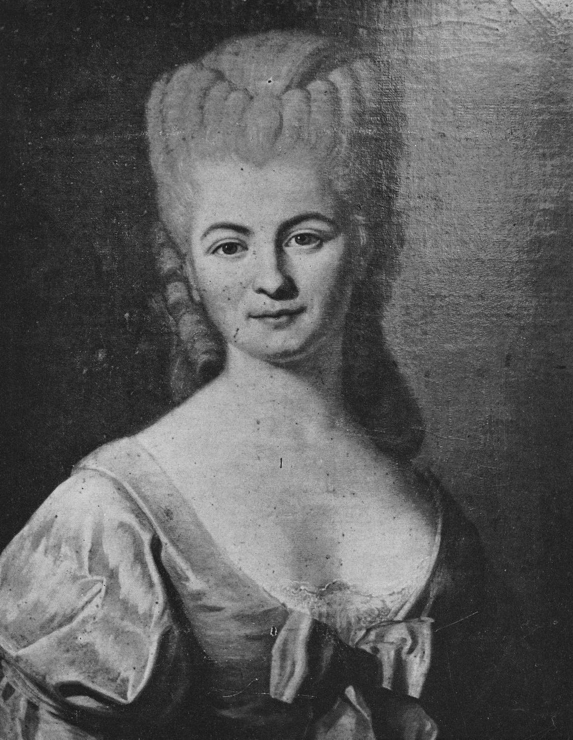 Николь-Рейн Лепот (1723–1788). Предполагаемый портрет работы Гийома Вуарио.