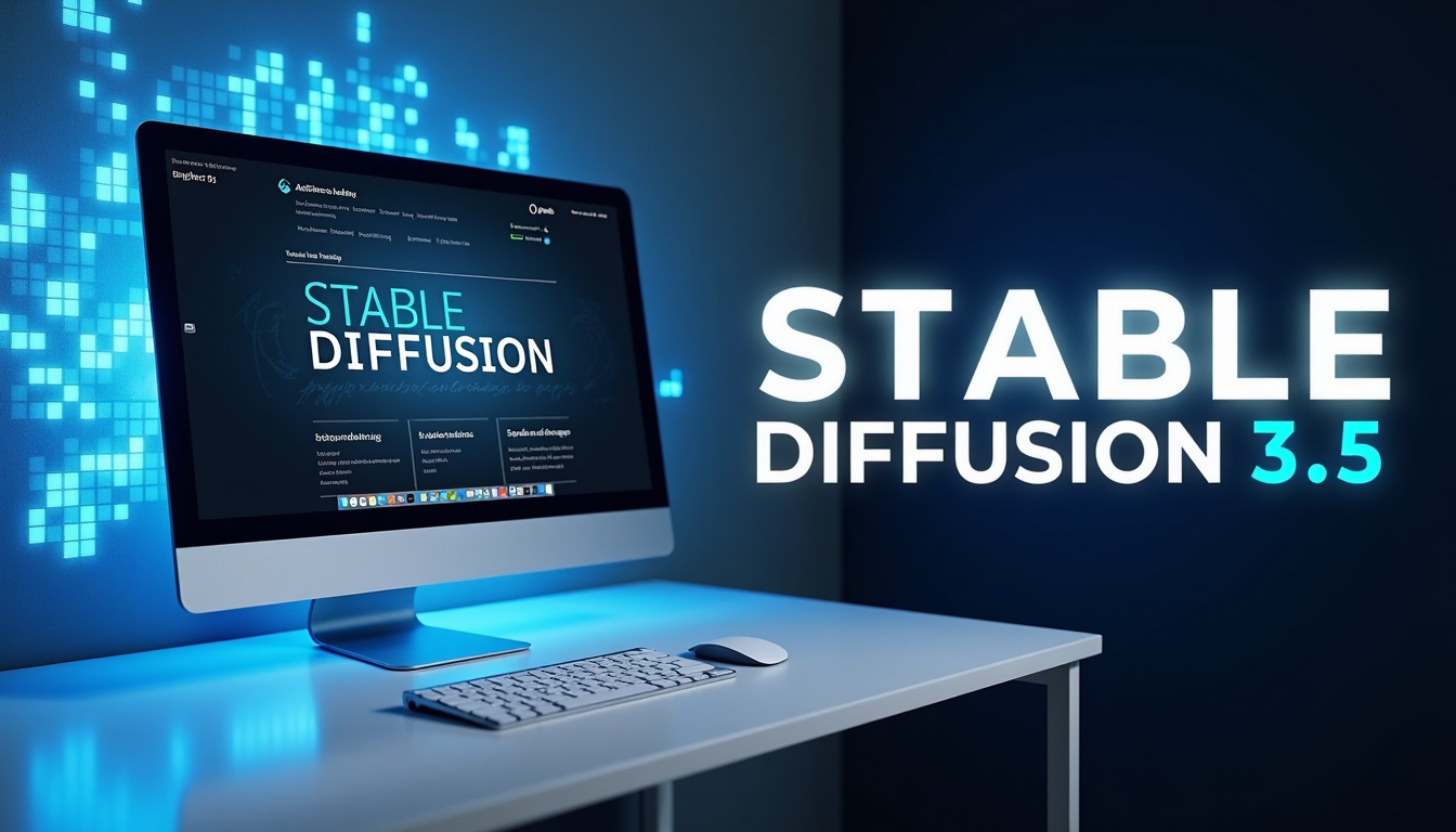 Сайт с нейросетью stable diffusion 3.5