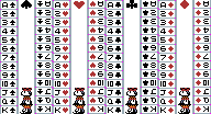 The card graphic tiles for Solitaire