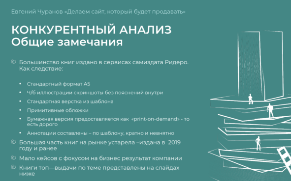 Евгений обратился к специалистам, которые изучили рынок и дали рекомендации