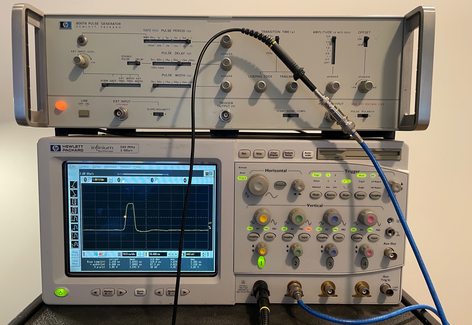 HP 54825A oscilloscope