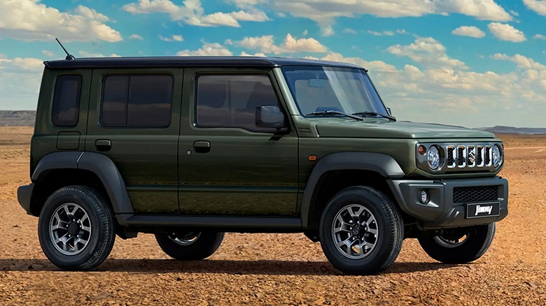 К российским дилерам приехали новые 5-дверные внедорожники Suzuki Jimny 2024. Машины предлагаются по цене от 4,4 млн рублей