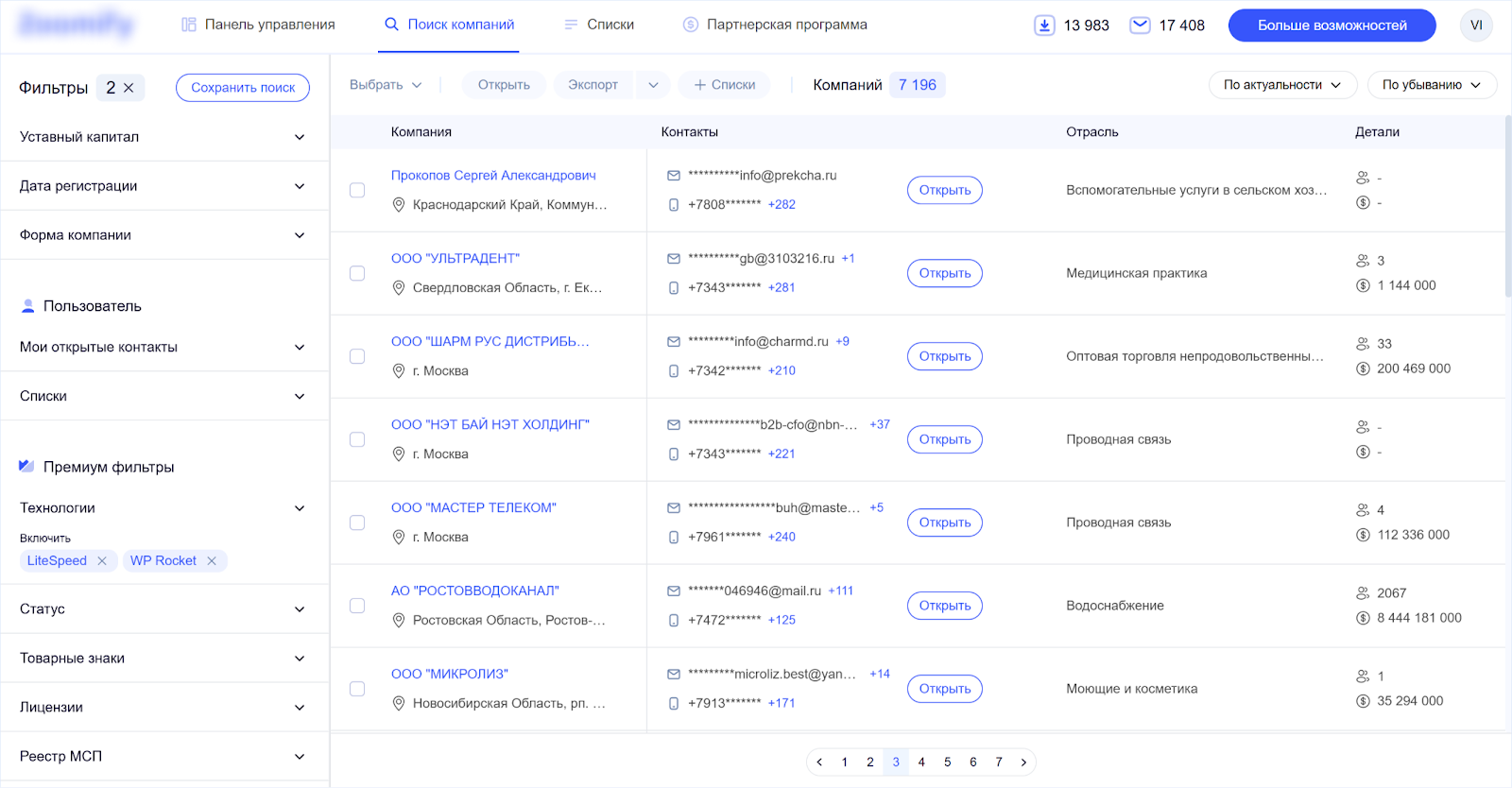 Как мы разработали SaaS-сервис для поиска компаний: опыт создания B2B-базы данных с 15 млн организаций - 6