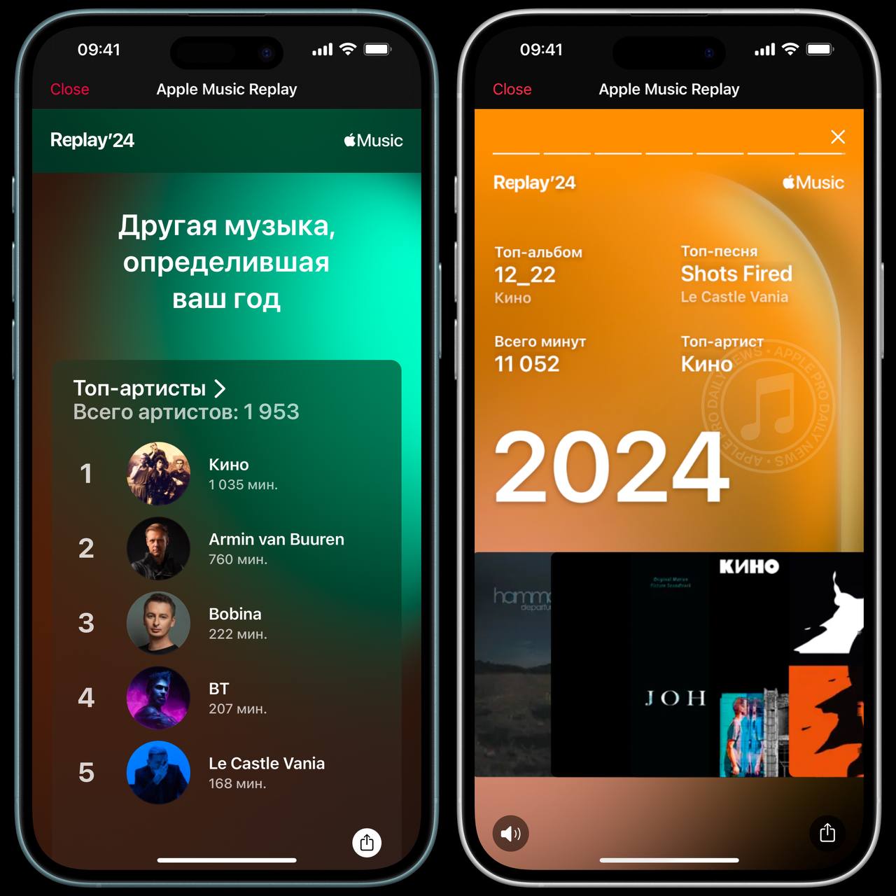 Однажды Apple Music Replay встроят в приложение Музыка, а пока через веб…