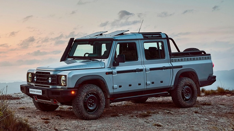 Преемник Land Rover Defender с мотором 3,0-литровым мотором BMW. Продажи нового внедорожника Ineos Grenadier Quartermaster стартуют в 2025 году