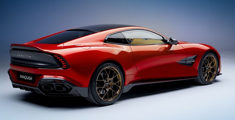 Машина для ценителей: в Россию привезли Aston Martin Vanquish 2024 с битурбированным мотором V12 Mercedes-AMG