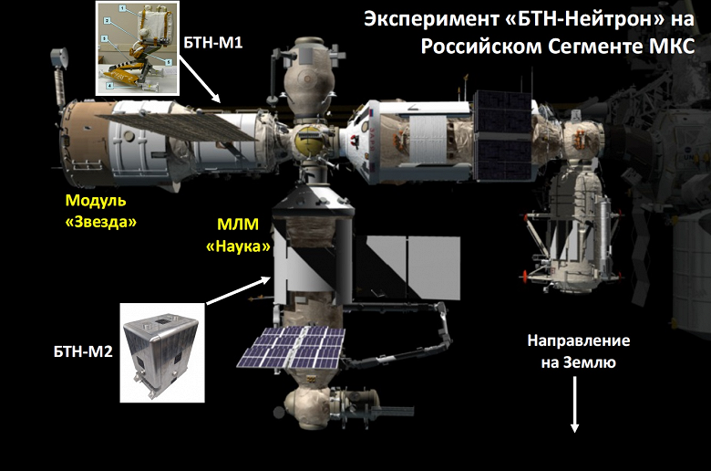 На МКС стартовал второй этап эксперимента «БТН-Нейтрон»