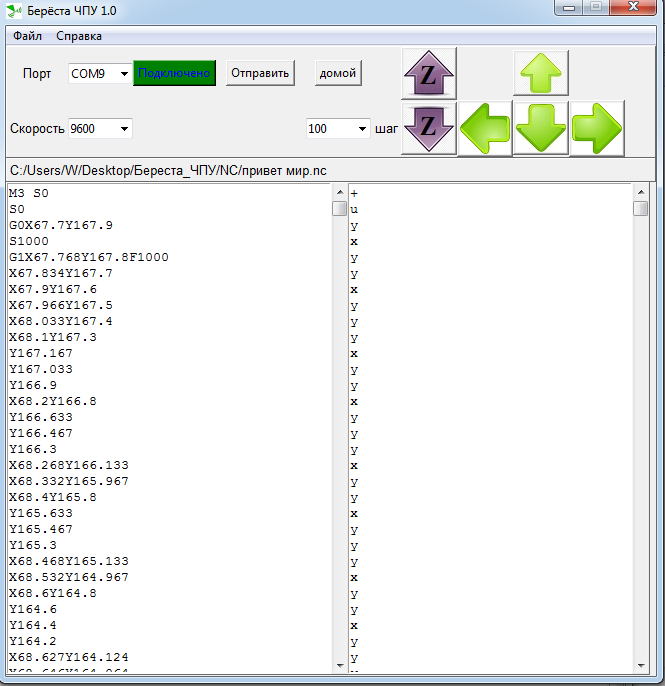 программа управления ЧПУ