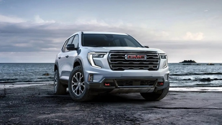 Огромные внедорожники GMC Acadia 2024 и GMC Canyon 2023–2024 не дружат со смартфонами