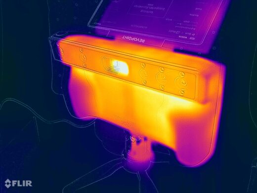 REVOPOINT Miraco Temperature1 | Обзор Revopoint MIRACO: купить 3D-сканер