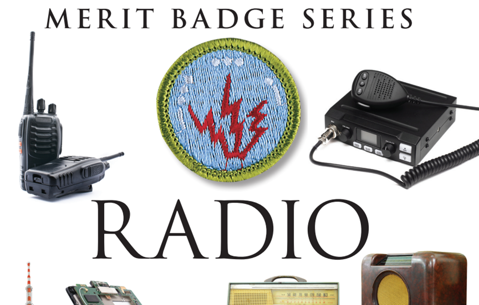 Нашивка Radio Merit Badge (источник изображения)