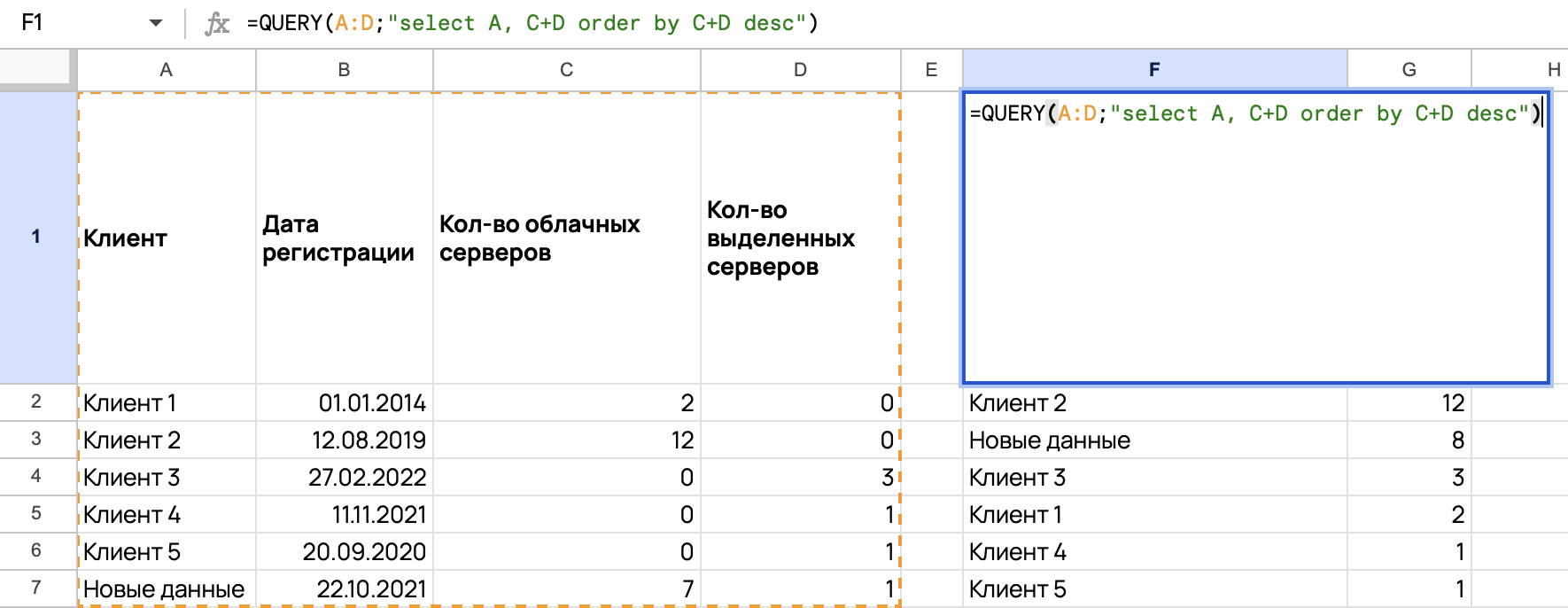 Как проводить сложные исследования в Google Таблицах и Excel? Работаем с формулой QUERY - 18