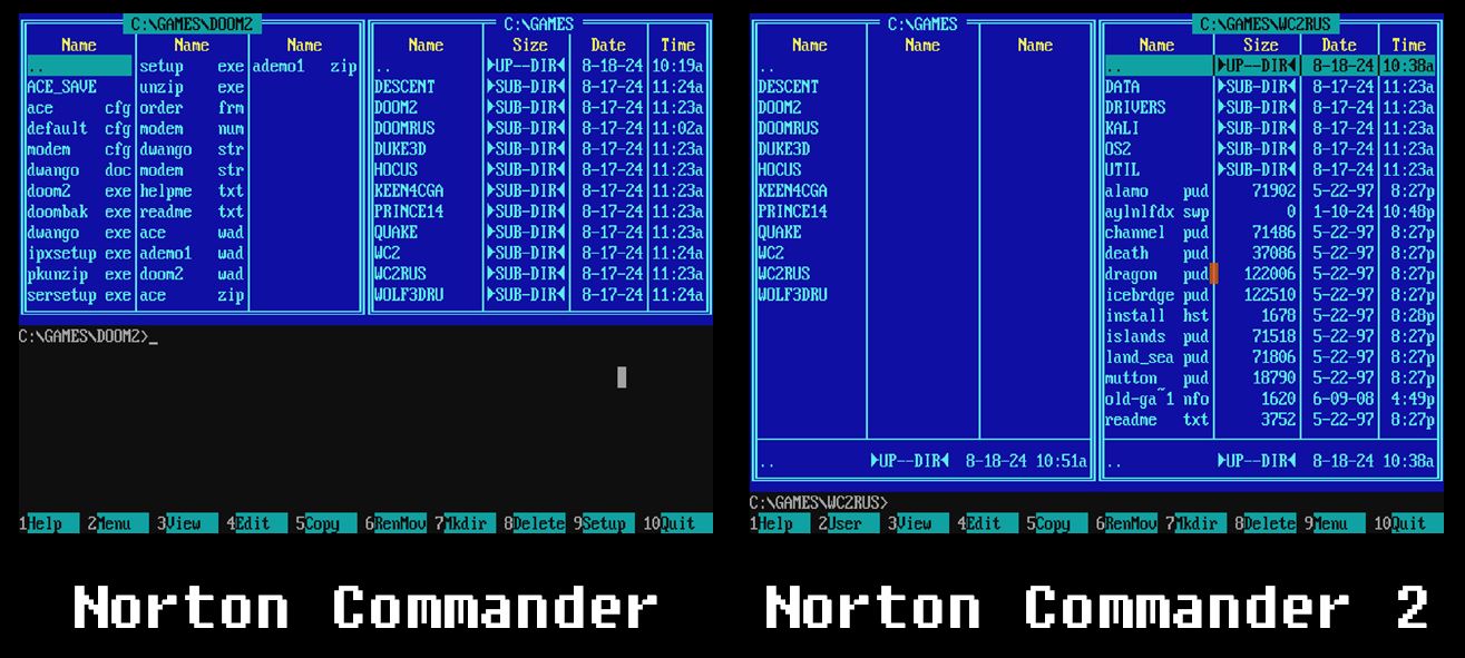 Оболочки MS-DOS: за пределами Norton Commander - 15