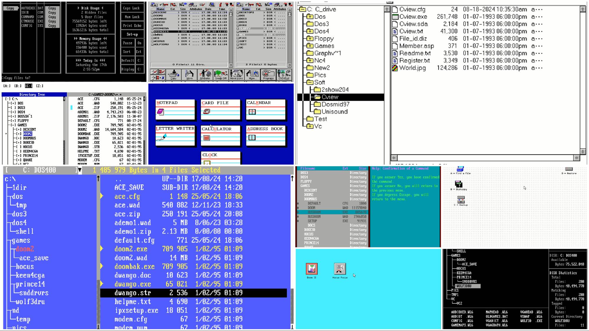 Оболочки MS-DOS: за пределами Norton Commander - 32