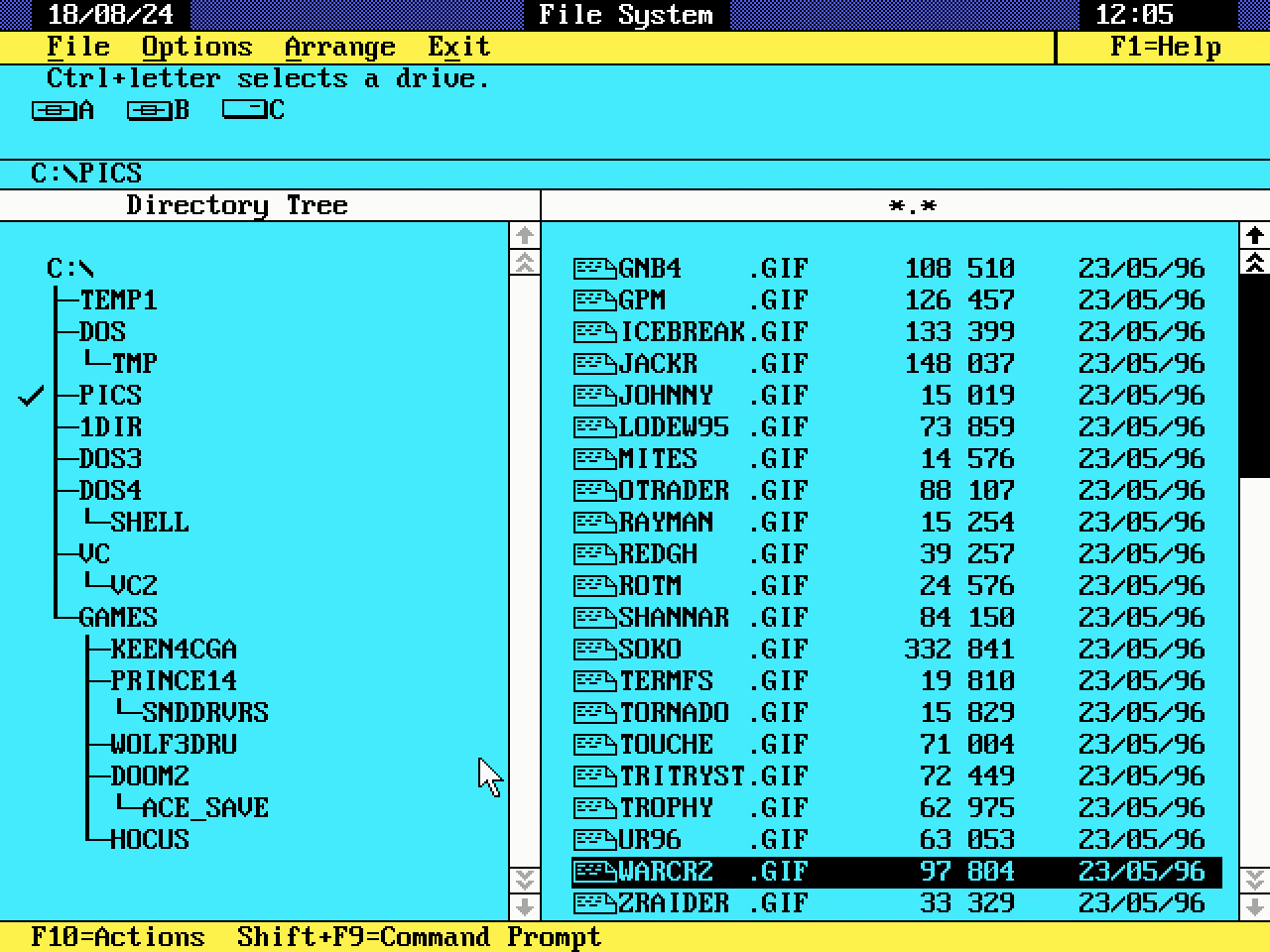 Оболочки MS-DOS: за пределами Norton Commander - 34