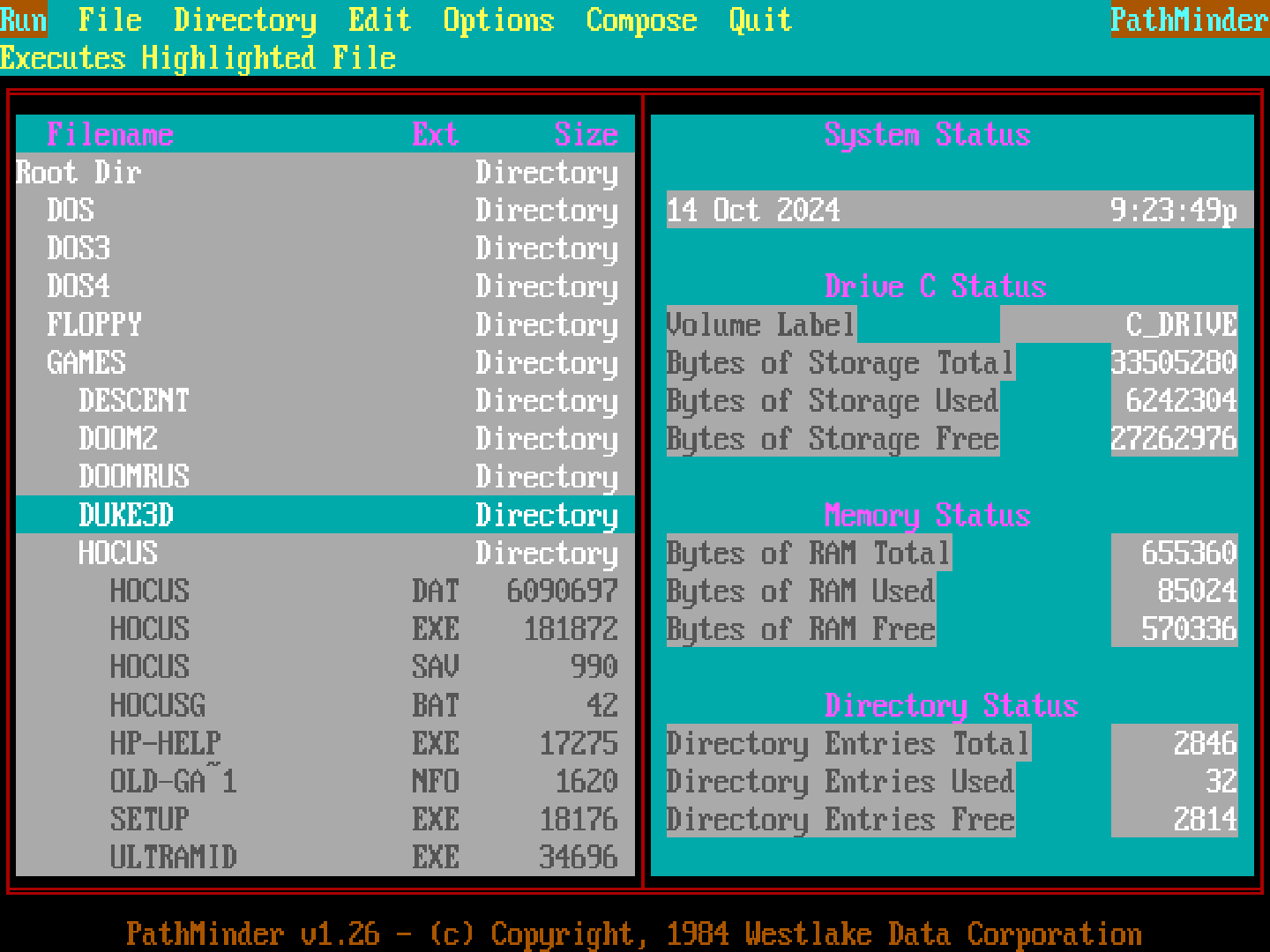 Оболочки MS-DOS: за пределами Norton Commander - 7